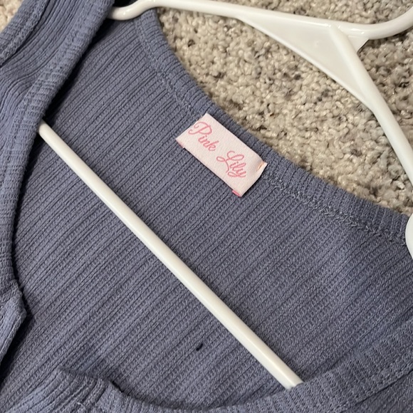 Pink Lilly drawstring waist long cuffed romper - Picture 2 of 4